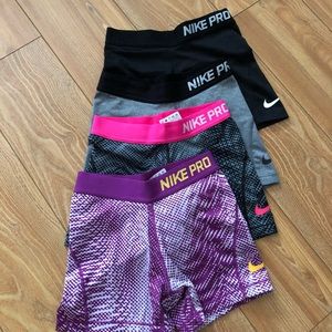 Nike Pro Shorts Bundle